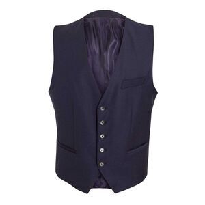 Boss Mens L-Harversvest Tailored Vest / Navy